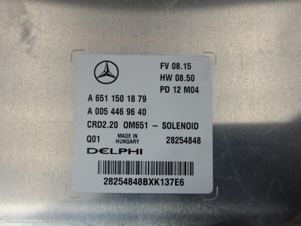 2012 MERCEDES VITO Ecu