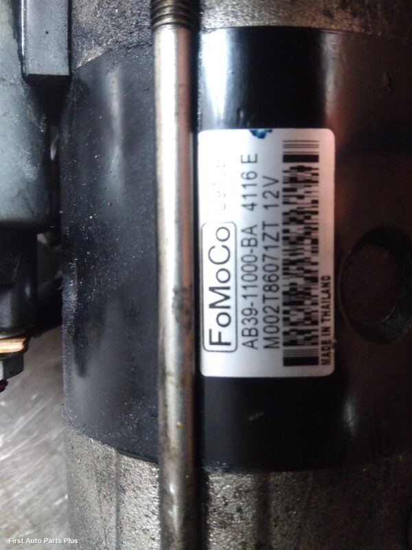2016 MAZDA BT50 Starter