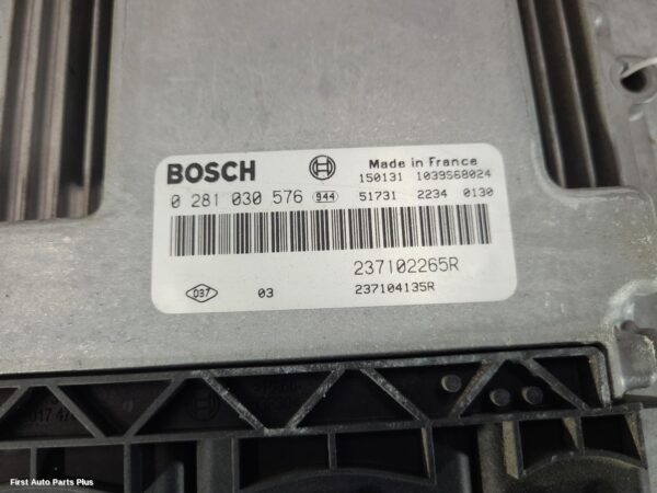 2015 RENAULT MASTER Ecu