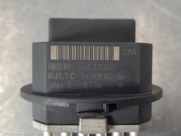 2009 MERCEDES SPRINTER Fan Speed Resistor