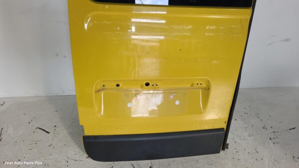 2015 RENAULT MASTER Bootlid/Tailgate