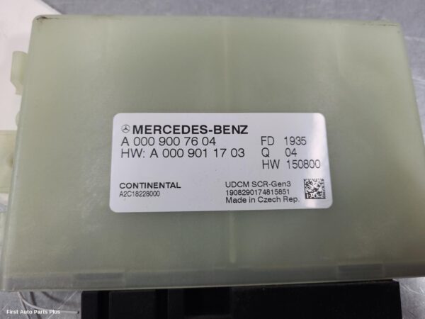 2019 MERCEDES SPRINTER Ecu