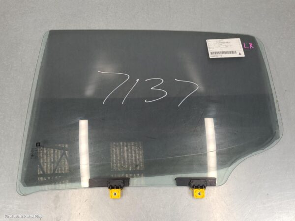 2019 HOLDEN COLORADO Left Rear Door Window