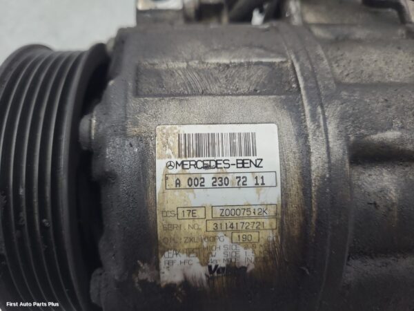 2014 MERCEDES VITO A/C Compressor