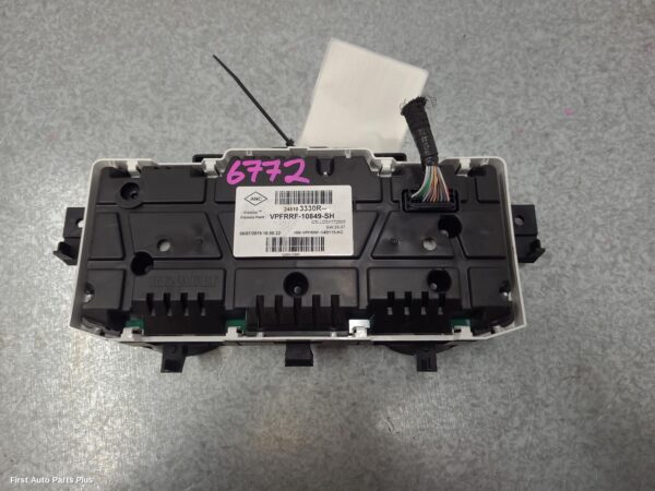 2019 RENAULT TRAFIC Instrument Cluster