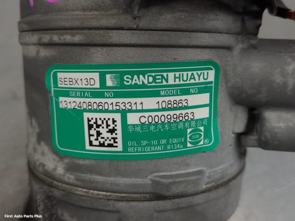 2024 LDV T60 A/C Compressor