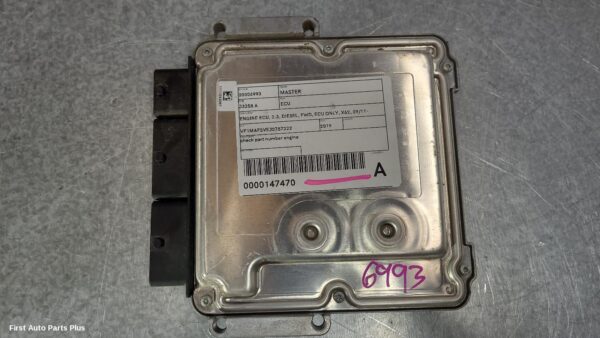 2019 RENAULT MASTER Ecu