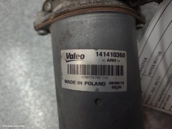 2014 RENAULT MASTER Wiper Motor