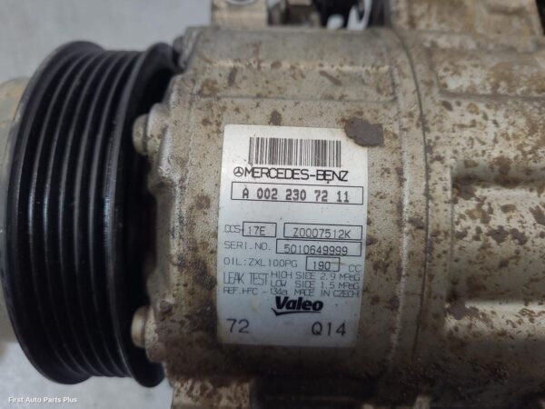 2015 MERCEDES SPRINTER A/C Compressor