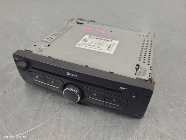 2016 RENAULT MASTER Radio/Cd/Dvd/Sat/Tv