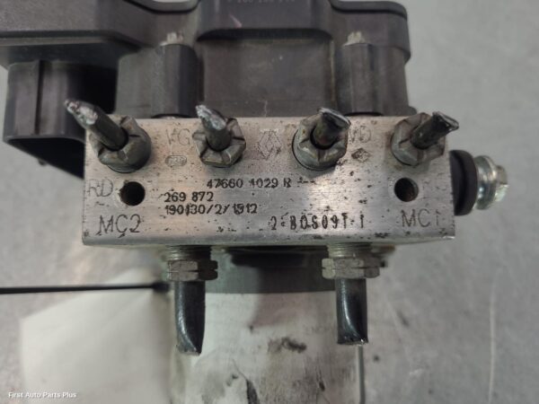 2019 RENAULT MASTER Abs Pump/Modulator