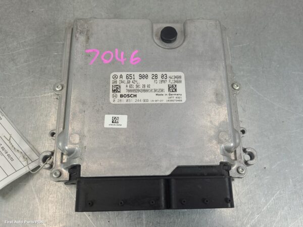 2019 MERCEDES VITO Ecu