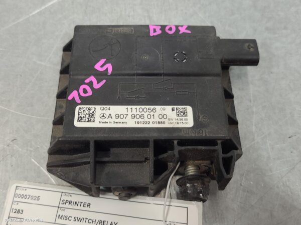 2023 MERCEDES SPRINTER Misc Switch/Relay