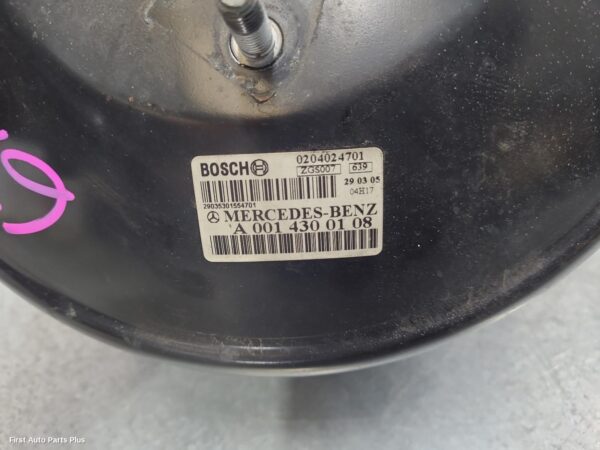 2005 MERCEDES VITO Brake Booster
