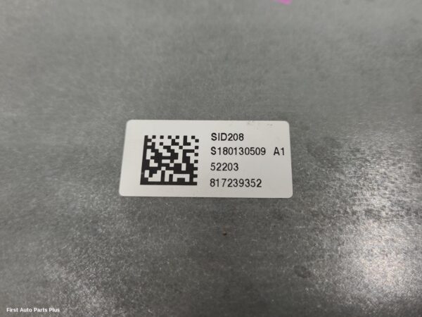 2012 FORD TRANSIT Ecu