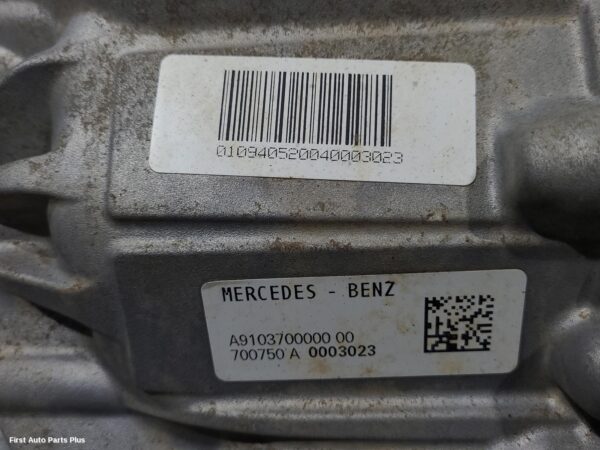2019 MERCEDES SPRINTER Trans/Gearbox