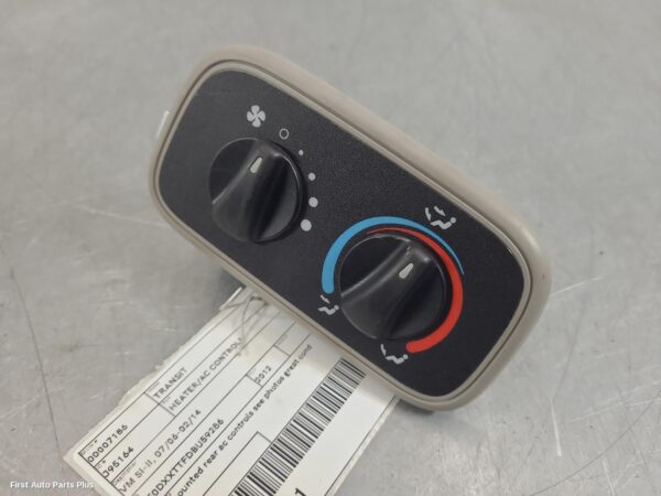 2012 FORD TRANSIT Heater/Ac Controls