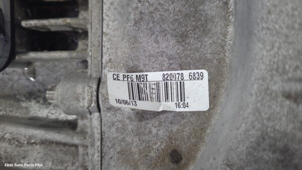 2014 RENAULT MASTER Trans/Gearbox