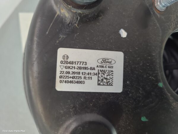 2018 FORD TRANSIT CUSTOM Brake Booster