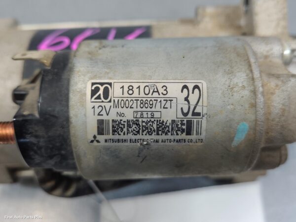 2017 MITSUBISHI TRITON Starter