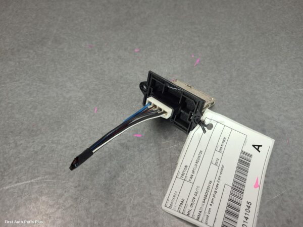 2010 MITSUBISHI TRITON Fan Speed Resistor