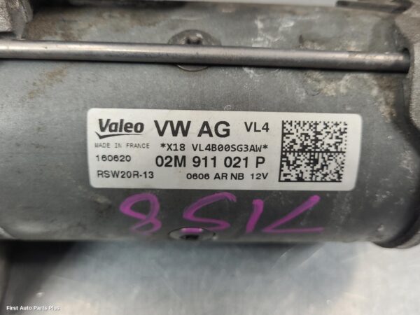 2020 VOLKSWAGEN CRAFTER Starter