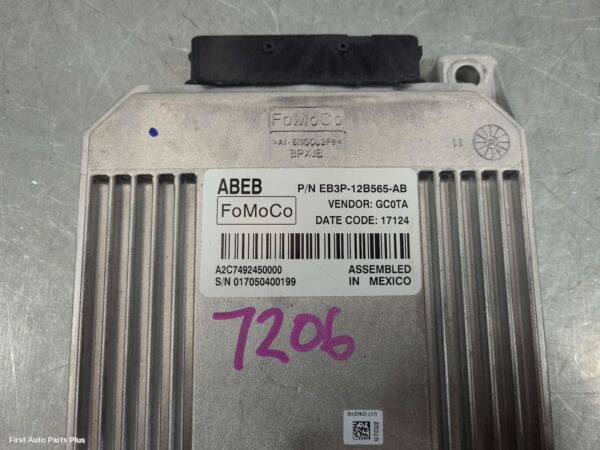 2017 FORD RANGER Ecu