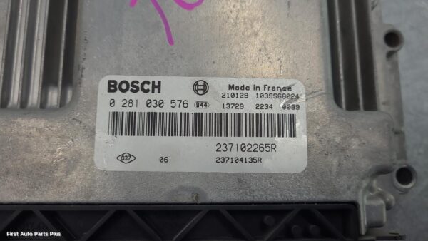 2021 RENAULT MASTER Ecu