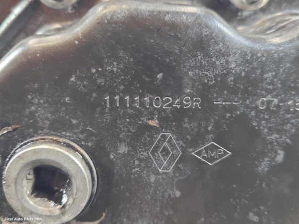 2015 RENAULT TRAFIC Oil Pan/Sump