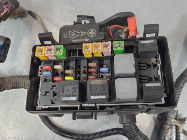 2012 FORD TRANSIT Fuse Box