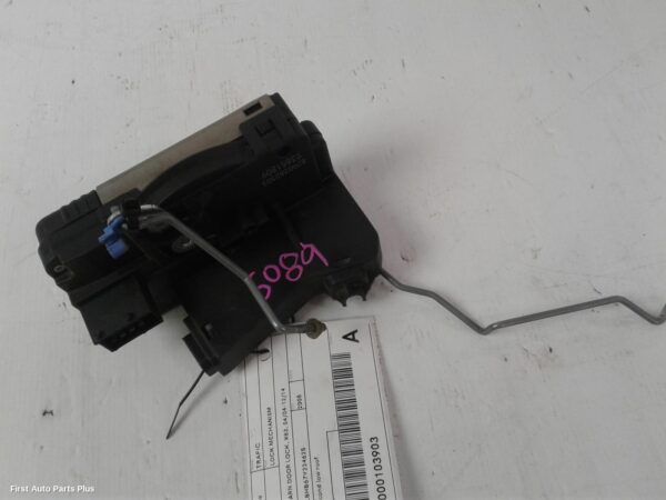 2008 RENAULT TRAFIC Door/Boot/Gate Lock