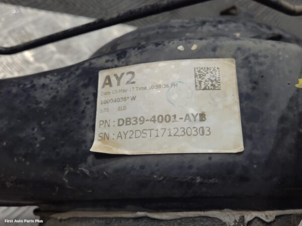 2017 FORD RANGER Rear Diff Assembly