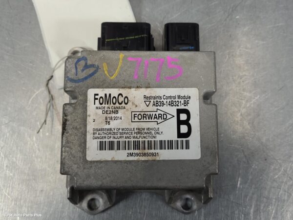 2015 MAZDA BT50 Airbag Module/Sensor