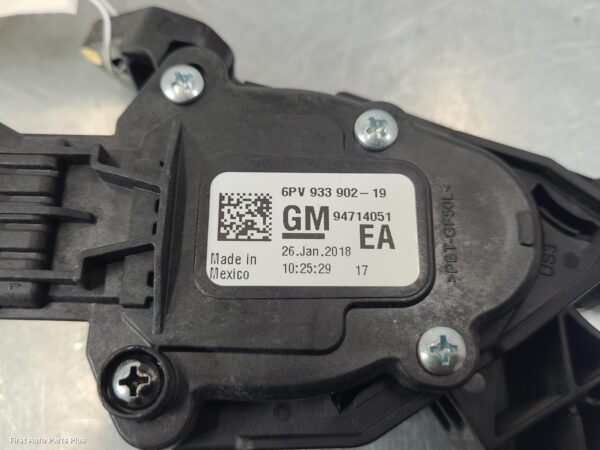 2019 HOLDEN COLORADO Pedal Assembly