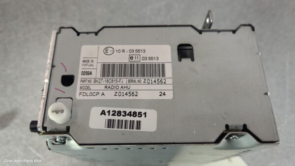 2014 FORD TRANSIT CUSTOM Radio/Cd/Dvd/Sat/Tv