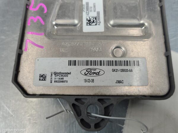 2018 FORD TRANSIT Ecu