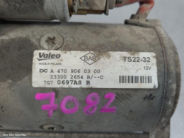 2017 RENAULT MASTER Starter