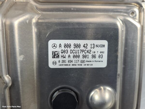 2018 MERCEDES VITO Ecu