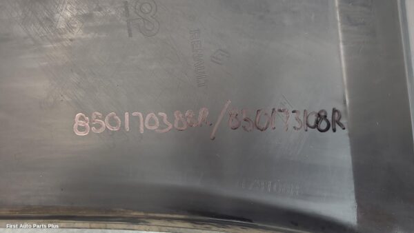 2016 RENAULT TRAFIC Rear Bumper