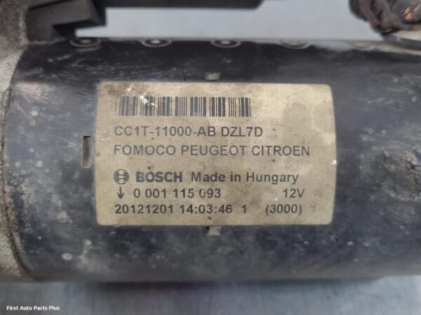 2013 FORD TRANSIT Starter