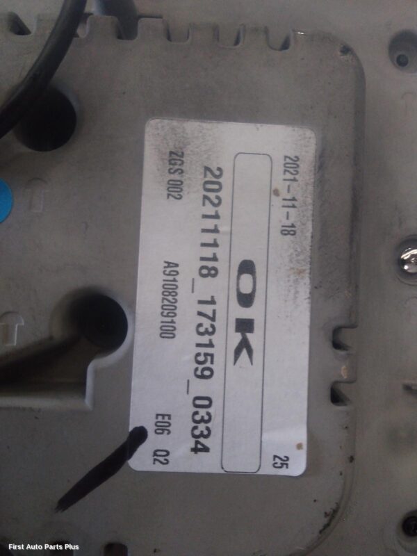 2022 MERCEDES SPRINTER Radio/Cd/Dvd/Sat/Tv