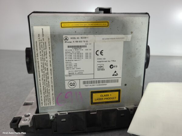 2013 MERCEDES VIANO Radio/Cd/Dvd/Sat/Tv