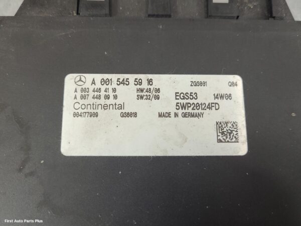 2014 MERCEDES SPRINTER Ecu