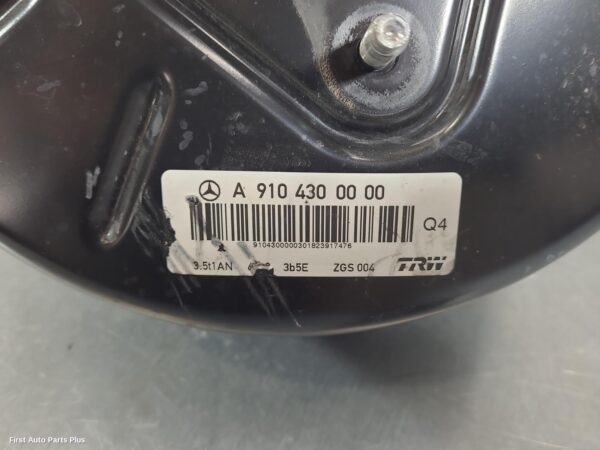 2019 MERCEDES SPRINTER Brake Booster