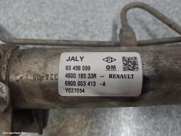 2016 RENAULT TRAFIC Steering Box/Rack