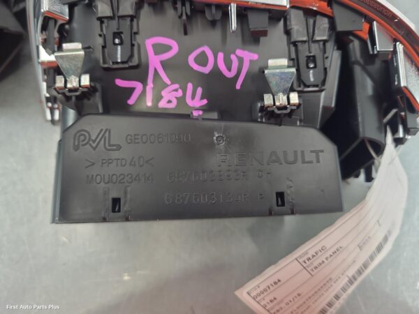 2024 RENAULT TRAFIC Trim Panel