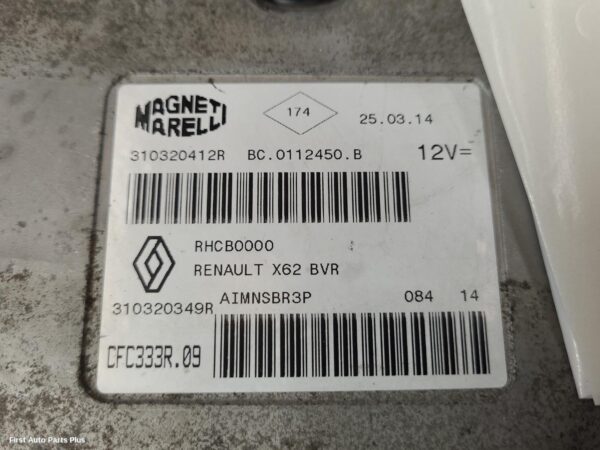 2013 RENAULT MASTER Ecu
