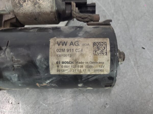2012 VOLKSWAGEN TRANSPORTER Starter