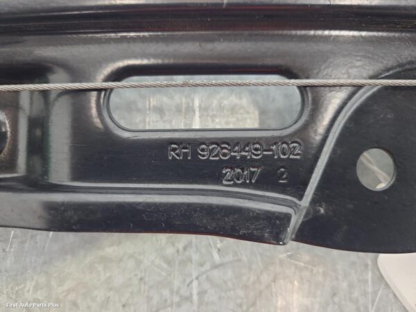 2017 FORD EVEREST Left Front Window Reg/Motor