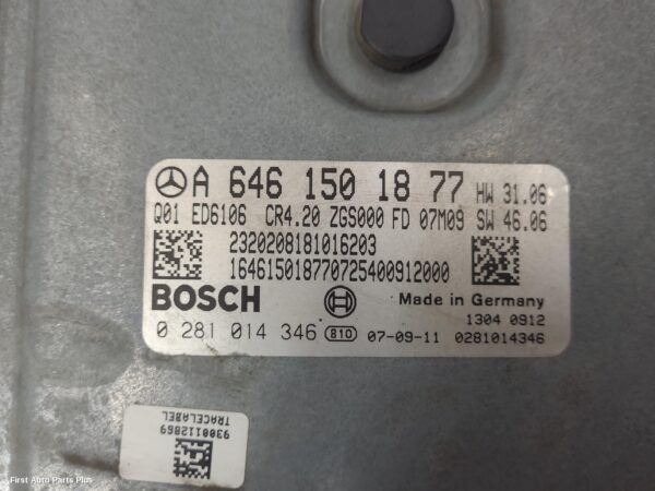 2008 MERCEDES SPRINTER Ecu